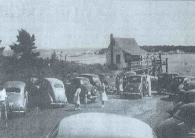 Land's End Gift Shop on Bailey Island in 1945 at the end of World War II