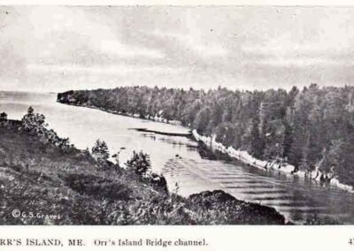 Orr's Island Bridge Channel